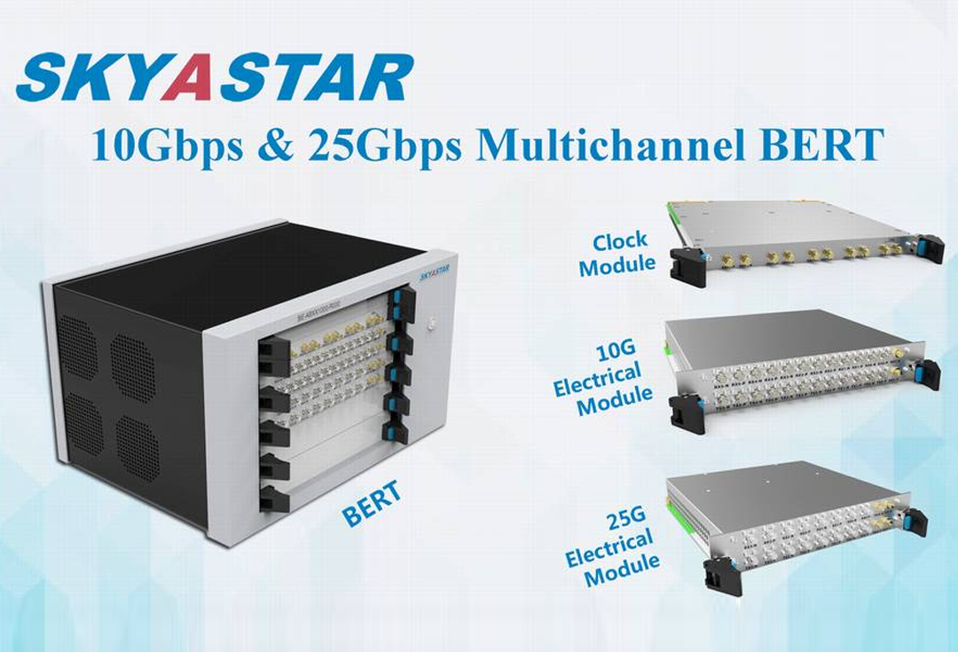 SKYASTAR Releases 10G/25G Multichannel BERT